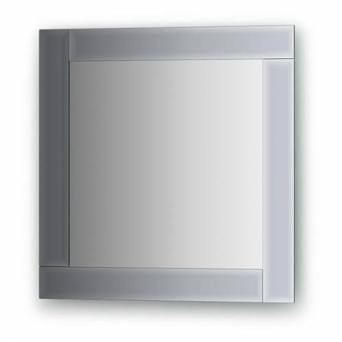 Зеркало Evoform Style (BY 0825) (с зеркальным обрамлением) (50 см) (графит)