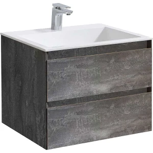 Тумба под раковину Vinсea Luka 60 G.Stone VMс-2L600GS