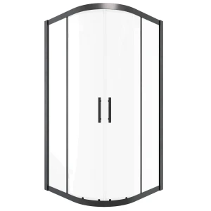 Душевой уголок Timo TPSS-90/03C-8 90x90, профиль черный, стекло прозрачное 8 мм