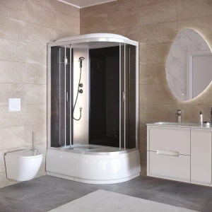 Душевая кабина Taliente TA-12080G(L) 120х80 тонированное стекло