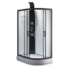 Душевая кабина Taliente TA-128CB(L) с гидромассажем 120х80, прозрачное стекло