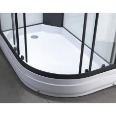 Душевая кабина Taliente TA-128CB(L) с гидромассажем 120х80, прозрачное стекло