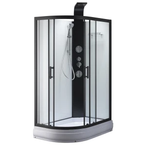 Душевая кабина Taliente TA-128CB(R) с гидромассажем 120х80, прозрачное стекло