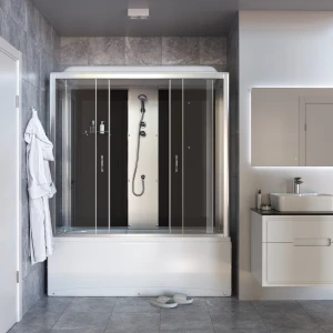 Душевой бокс Taliente без гидромассажа TA-17075G 170х75 тонированное стекло