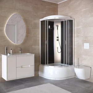 Душевая кабина Taliente TA-9090G 90х90 тонированное стекло