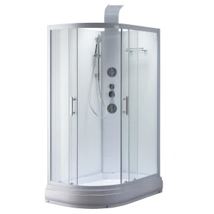 Душевая кабина Taliente TA-128CW(R) с гидромассажем 120х80, прозрачное стекло