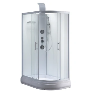 Душевая кабина Taliente TA-128CW(L) с гидромассажем 120х80, прозрачное стекло