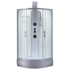 Душевая кабина Taliente TA-100CW с гидромассажем 100х100, прозрачное стекло