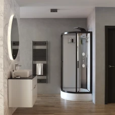Душевая кабина Taliente TA-99CB 90х90 с гидромассажем, прозрачное стекло