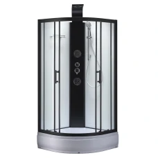 Душевая кабина Taliente TA-100CB с гидромассажем 100х100, прозрачное стекло