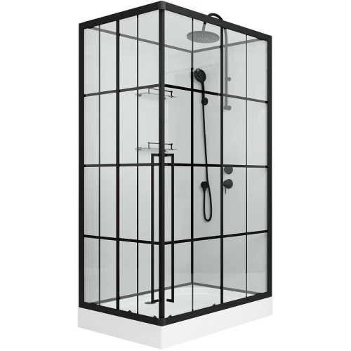 Душевая кабина Niagara Standart ST100/80/15QR/KL/BKT 100х80