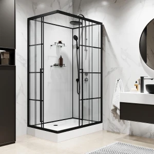 Душевая кабина Niagara Standart ST100/80/15QR/KL/BKT 100х80