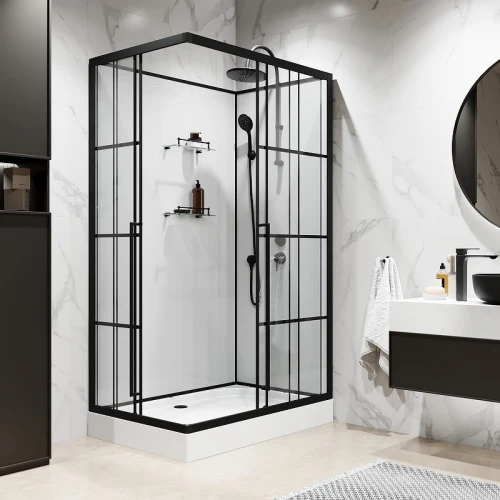 Душевая кабина Niagara Standart ST100/80/15QR/KL/BKT 100х80