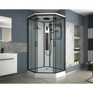 Душевая кабина Niagara Premium NG-6901-01GDBLACK 90х90