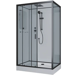 Душевая кабина Niagara Premium NG-6912-01QLBLACK 120х80