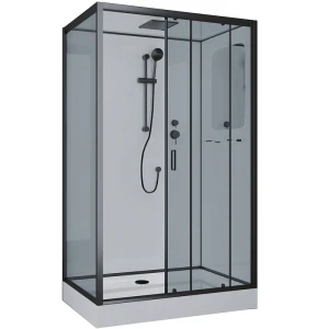 Душевая кабина Niagara Premium NG-6912-01QRBLACK 120х80