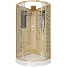 Душевая кабина Niagara Luxe NG-7715GBK 90x90