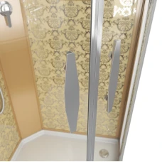 Душевая кабина Niagara Luxe NG-7715GBK 90x90