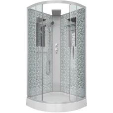 Душевая кабина Niagara Luxe NG-7715WBK 90x90