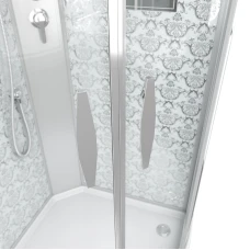 Душевая кабина Niagara Luxe NG-7715WBK 90x90