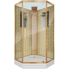 Душевая кабина Niagara Luxe NG-7717GBK 100x100