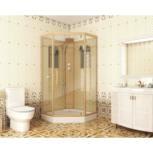 Душевая кабина Niagara Luxe NG-7799GBK 90x90