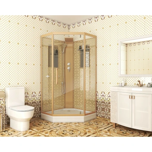 Душевая кабина Niagara Luxe NG-7799GBK 90x90