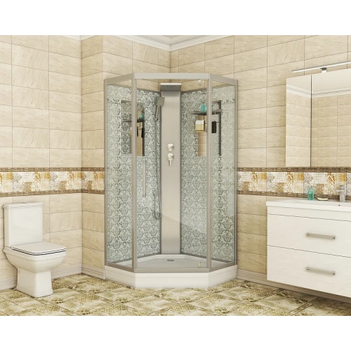 Душевая кабина Niagara Luxe NG-7717WBK 100x100