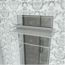 Душевая кабина Niagara Luxe NG-7799WBK 90x90