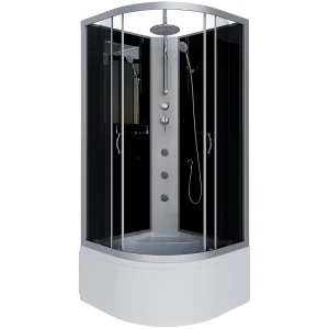 Душевая кабина Niagara Classic NG-2507-14BKTG 80х80