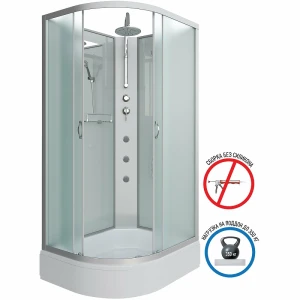 Душевая кабина Niagara Classic NG-33974-14RBKTG 90x70