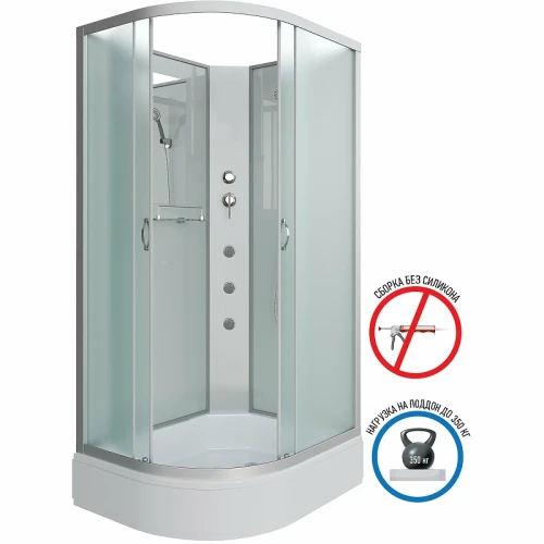 Душевая кабина Niagara Classic NG-33294-14RBKG 120x90
