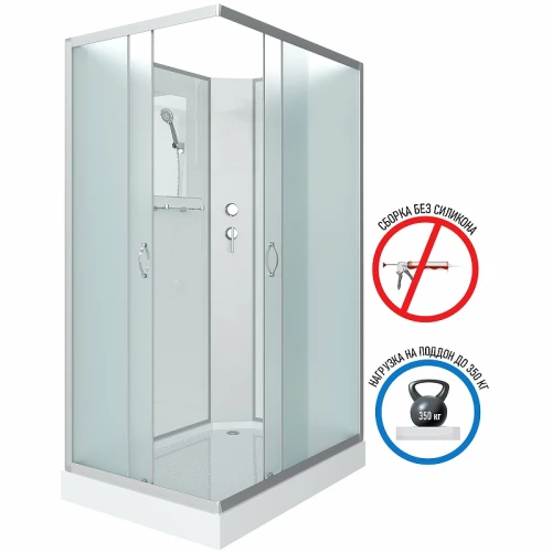 Душевая кабина Niagara Classic NG-43975-14QBK 90x70