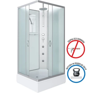 Душевая кабина Niagara Classic NG-33974-14QBKTG 90x70