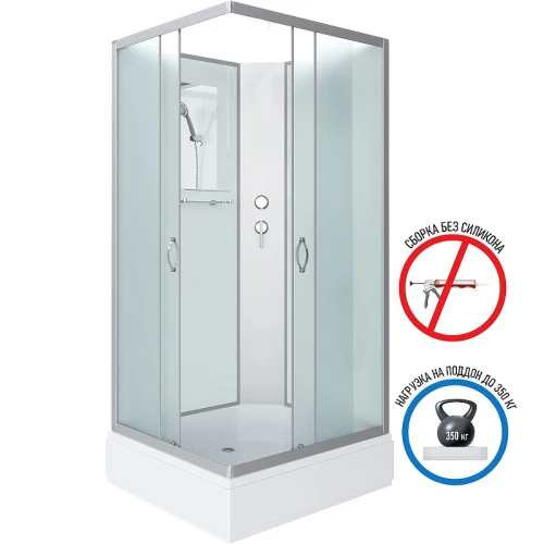 Душевая кабина Niagara Classic NG-33984-14QBK 90x80
