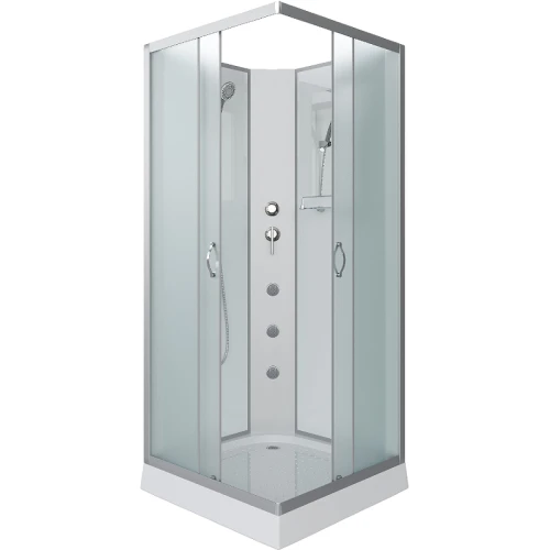 Душевая кабина Niagara Classic NG-1101-14BKG 90x90