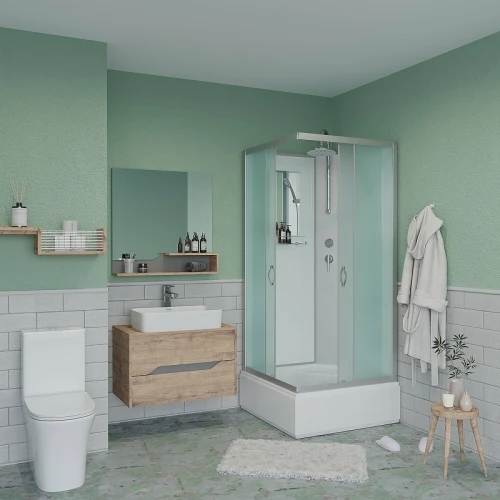 Душевая кабина Niagara Classic NG-1108-14BKT 90x90