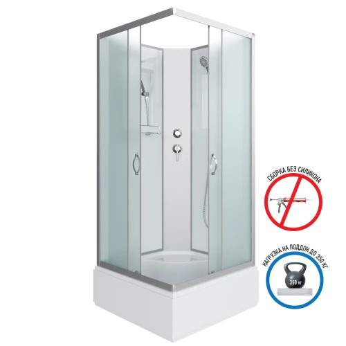 Душевая кабина Niagara Classic NG-1108-14BK 90x90