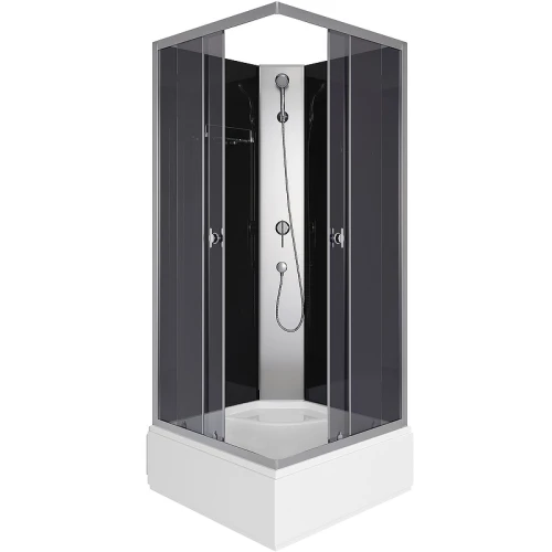 Душевая кабина Niagara Eco E90/26Q/TN/BK 90x90