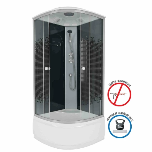 Душевая кабина Niagara Eco NG-7507-14 80x80