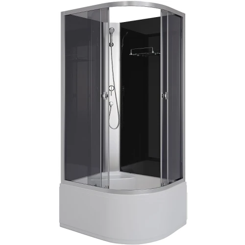 Душевая кабина Niagara Eco E90/70/40L/TN/BK 90x70