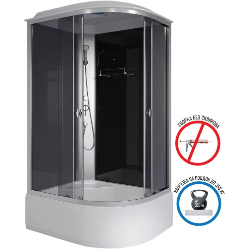 Душевая кабина Niagara Eco E120/90/40L/TN 120x90
