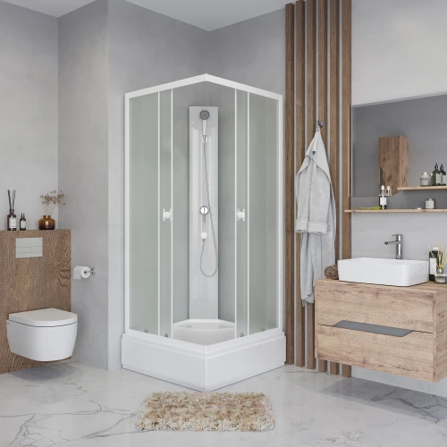 Душевая кабина Niagara Promo P100/26Q/MT/BK 100x100