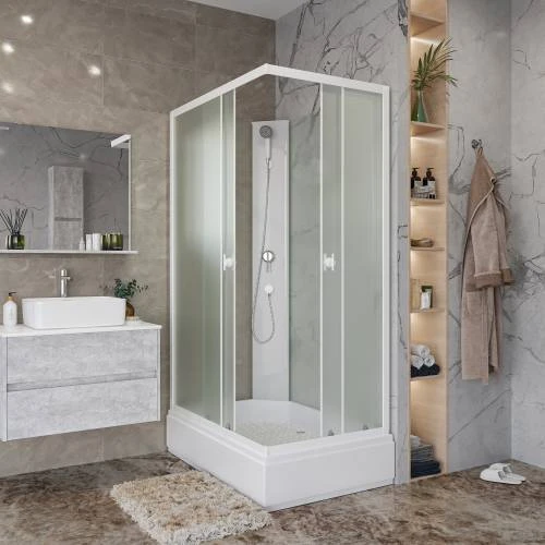 Душевая кабина Niagara Promo P100/80/26Q/MT/BK 100x80