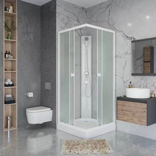 Душевая кабина Niagara Promo P90/13Q/MT/BK 90x90