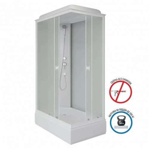 Душевая кабина Niagara Promo P100/80/26Q/MT 100x80