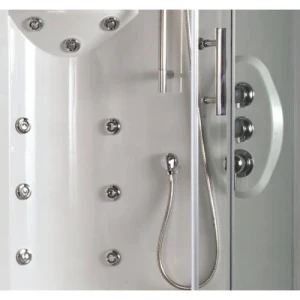 Душевой бокс BandHours Tondo 140x140 с паром