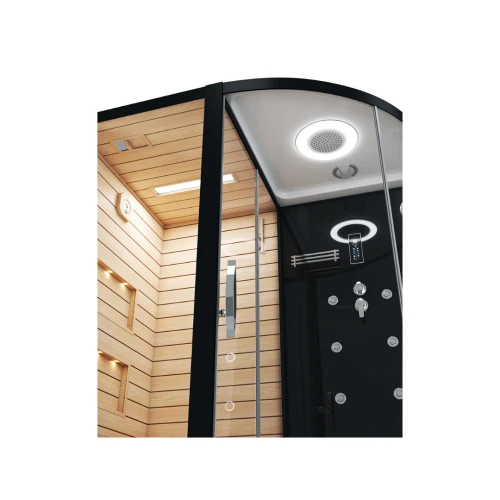 Сауна Cerutti SPA Lugano Nero-L Black 180x110
