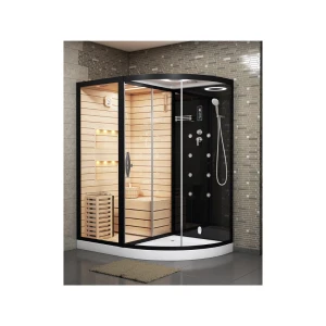 Сауна Cerutti SPA Lugano Nero-L Black 180x110