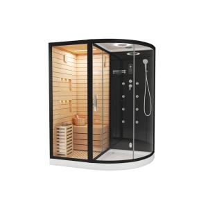 Сауна Cerutti SPA Lugano Nero-L Black 180x110